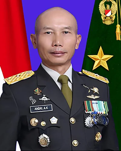 Brigjen TNI Andri Amijaya, S.Sos., M.H., M.Han